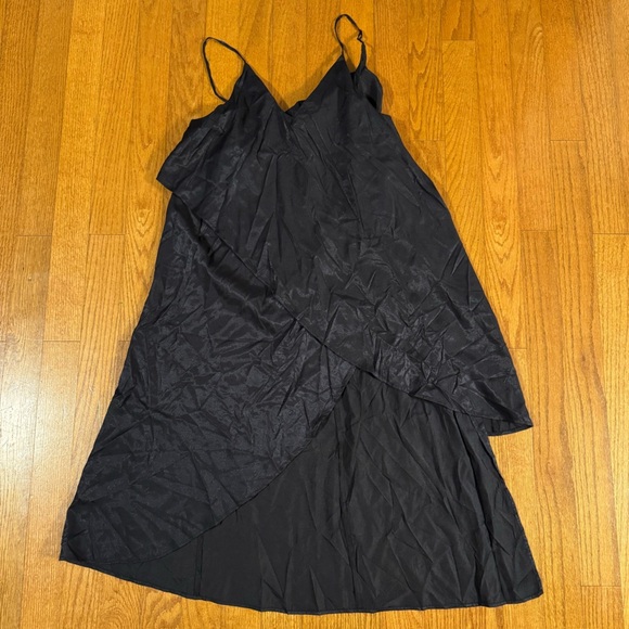 NWT Free People Black Dress Womens Size L - Picture 1 of 5